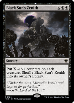 Black Sun's Zenith #126 | NM | Murders at Karlov Manor MKC Magic MTG - Image 1