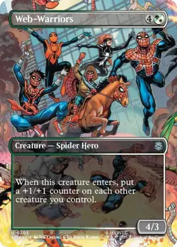 Web-Warriors (Borderless) Marvel's Spider-Man Foil - Image 1