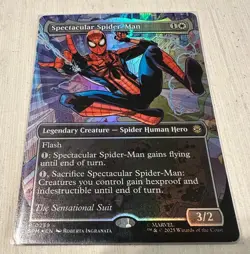 Spectacular Spider-Man (0239) (Borderless) (Textured Foil) Marvel's... - Image 2