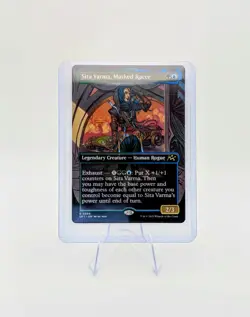 ​Sita Varma | Borderless | MTG Aetherdrift DFT | EDH Bant +1/+1 Counters |NEW NM - Image 2