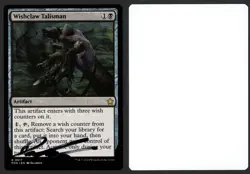 ***Wishclaw Talisman Artist Proof Signed*** MTG Foundations Daarken Kid Icarus - Image 1