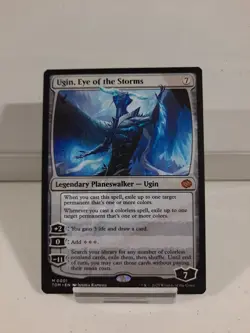 Magic The Gathering Ugin, Eye of the storms Tarkir: Dragonstorm Mythic - Image 1