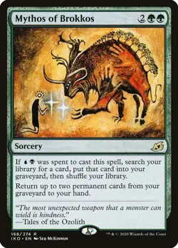 Mythos of Brokkos | MtG Magic Ikoria: Lair of Behemoths |English |Near Mint-Mint - Image 1