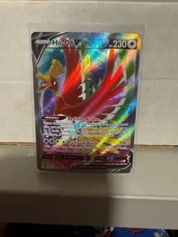 Pokemon Silver Tempest Ho-Oh V #187 Ultra Rare Full Art (NM) - Image 1