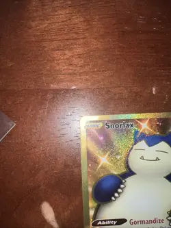 Pokemon 2021 Chilling Reign Snorlax Full Art Gold Holo Secret Rare Card #224/198 - Image 5