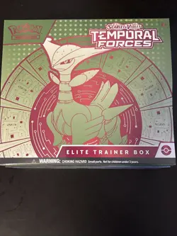 Pokemon Scarlet & Violet Temporal Forces Elite Trainer Box ETB FACTORY SEALED - Image 1