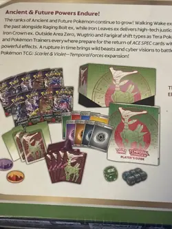 Pokemon Scarlet & Violet Temporal Forces Elite Trainer Box ETB FACTORY SEALED - Image 5