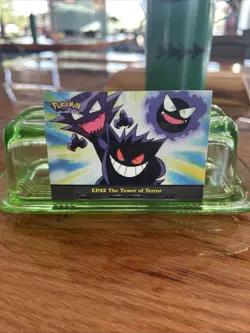 2000 Topps Pokemon Tv Animation Series 2 EP 22 The Tower Of Terror -Non Foil - Image 1