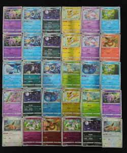 2025 Pokemon Chinese CBB2C 03 07/14 09 08/15 02 07/14 07 08/15 Leafeon Lot*30 LY - Image 2