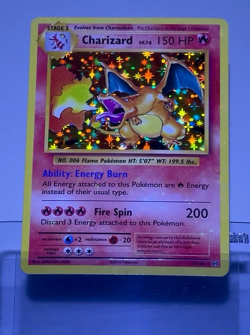 2016 Pokemon CHARIZARD Evolutions HOLO BLEED Misprint ERROR Card 11/108 XY Rare - Image 2
