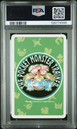 Pokemon Green Haunter 6 of Spades Playing Poker Card 1996 PSA 10 GEM MINT - Image 2