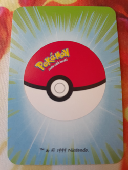 Pokemon Omanyte 10 of Spades 1999 Mini Deck Playing Cards 2.5x1.75in NM - Image 2