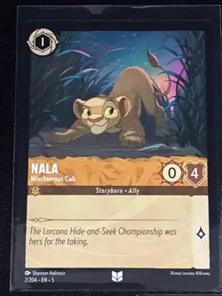 Disney Lorcana The Lion King Theme 20 Card Lot Simba/Nala/Mufasa/Scar/Rafiki/Ed - Image 2