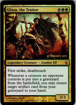 Glissa, the Traitor Prerelease Cards Mythic LP Magic: The Gathering 96 Foil - Image 1
