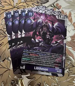 Digimon Card Game Playset Lilithmon EX10-058 R Sinister Order - Image 1