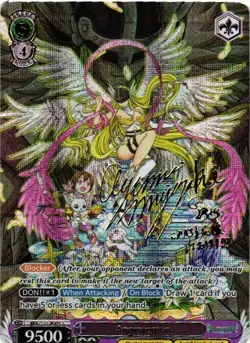 ANGEWOMON GOLD SIGNATURE Custom ART WEISS SCHWARZ Collectible Card - Image 1