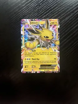 Pokemon TCG Jolteon EX 28/83 XY Generations Holo Card - Image 1