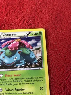 Venusaur 3/108 Dark Explorers Holo Pokemon Card Played - Image 2