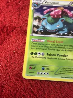 Venusaur 3/108 Dark Explorers Holo Pokemon Card Played - Image 4