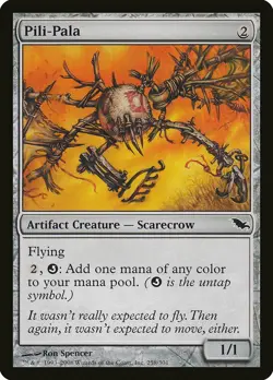 Pili-Pala Shadowmoor NM Artifact Common MAGIC THE GATHERING MTG CARD ABUGames - Image 1