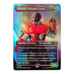 Kolodin, Triumph Caster #364 Borderless Foil RARE MTG 2025 Aetherdrift (DFT) - Image 1