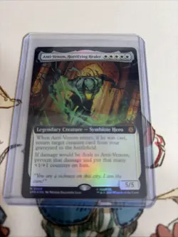 1 x Anti-Venom, Horrifying Healer - Foil - Extended Art - Marvel's Spider-Man - - Image 1