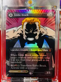 Eddie Brock (0233) (Borderless) Marvel's Spider-Man Foil - Image 2