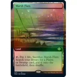 Foil Marsh Flats (extended Art) M/NM Magic: The Gathering MTG Modern Horizons 2 - Image 1