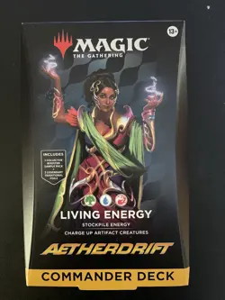 Magic The Gathering - Aetherdrift Commander Deck - Living Energy NEW/SEALED MTG - Image 1