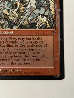 Signed Raiding Party (Enchantment) Quinton Hoover MTG - Image 4