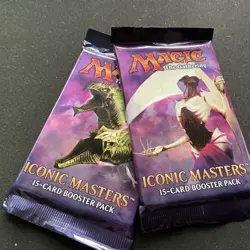 Magic The Gathering ICONIC MASTERS New Sealed Booster Pack MTG - Image 4