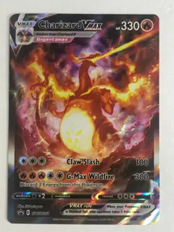 Pokemon TCG SWSH261 Promo Charizard VMAX Near Mint - Image 1