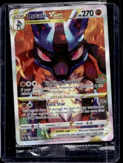 2019-2023 Pokemon SWSH Black Star Promos Lucario VST #SWSH291 - Image 1