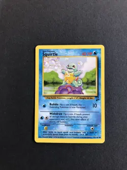 Pokemon TCG Squirtle Base Set 2 93/130 Regular Unlimited Common - Image 1