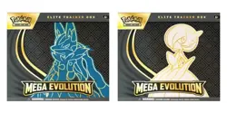 Pokemon Mega Evolution Elite Trainer Box ETB Set of 2 New Sealed SAME DAY SHIP - Image 1