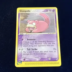 Slowpoke 45/95 Ex Team Magma vs Team Aqua Pokemon Card E Series - Image 1