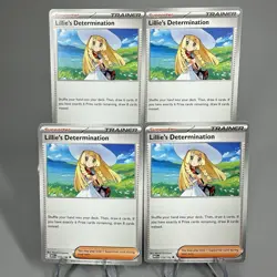 Lillie’s Determination 4X Playset Pokemon TCG Mega Evolution ME01 119/132 - Image 1