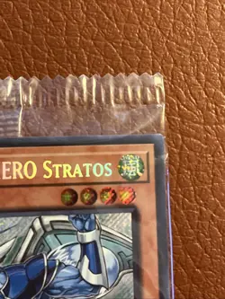Yu-Gi-Oh Elemental HERO Stratos BLC1-EN003 Limited Edition Secret Rare NM SEALED - Image 3