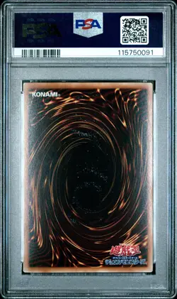 2008 YU-GI-OH! JPN CSOC-CROSSROADS OF CHAOS GHOST RARE BLACK ROSE DRAGON PSA 8 - Image 2