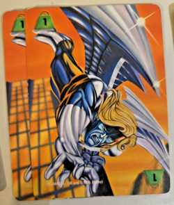 Vintage Marvel and DC Overpower CCG HUGE Set of Strength Power Cards 44 Card Lot - Image 3