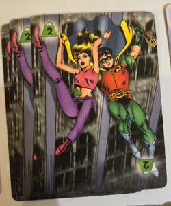 Vintage Marvel and DC Overpower CCG HUGE Set of Strength Power Cards 44 Card Lot - Image 4