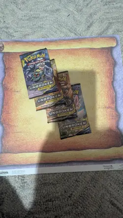 Unbroken Bonds [10 card] Booster Pack x4 (Complete Art Set) Pokemon TCG - Image 3