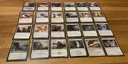 White MTG Cards Lot *Heavily Played Bulk* - Image 1
