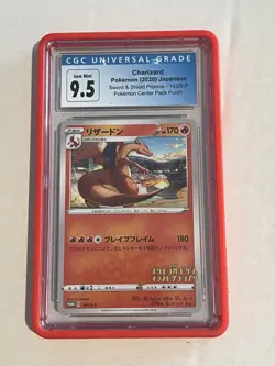 Charizard 143/s-p Grand Prix Pokemon Card Japanese Promo CGC 9.5 Gem Mint - Image 1