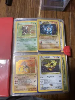 1999 Pokemon Pikachu Red Collectors Album Vintage Binder 143 Cards Nm-Lp-Mp-Dmg - Image 2