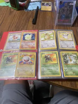 1999 Pokemon Pikachu Red Collectors Album Vintage Binder 143 Cards Nm-Lp-Mp-Dmg - Image 3