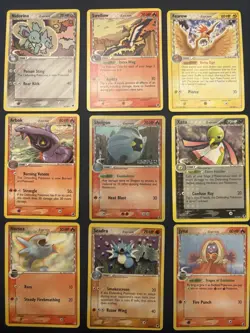 Pokemon TCG Delta Species Mixed Lot Of 9 Cards - Image 1