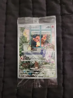 Charmander 044 (Pokemon Center Exclusive) Scarlet & Violet Promo Cards Sealed - Image 1