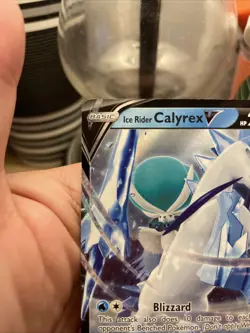 Ice Rider Calyrex v SWSH130 Sword & Shield Promo Card Holo NM! +Bonus FREESHIP! - Image 2
