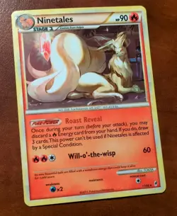 Ninetales - 17/95 (Call of Legends) - Deck Exclusives NONHOLO Pokemon Card 2011 - Image 1